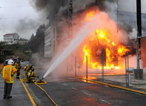 Пожар в электроустановках