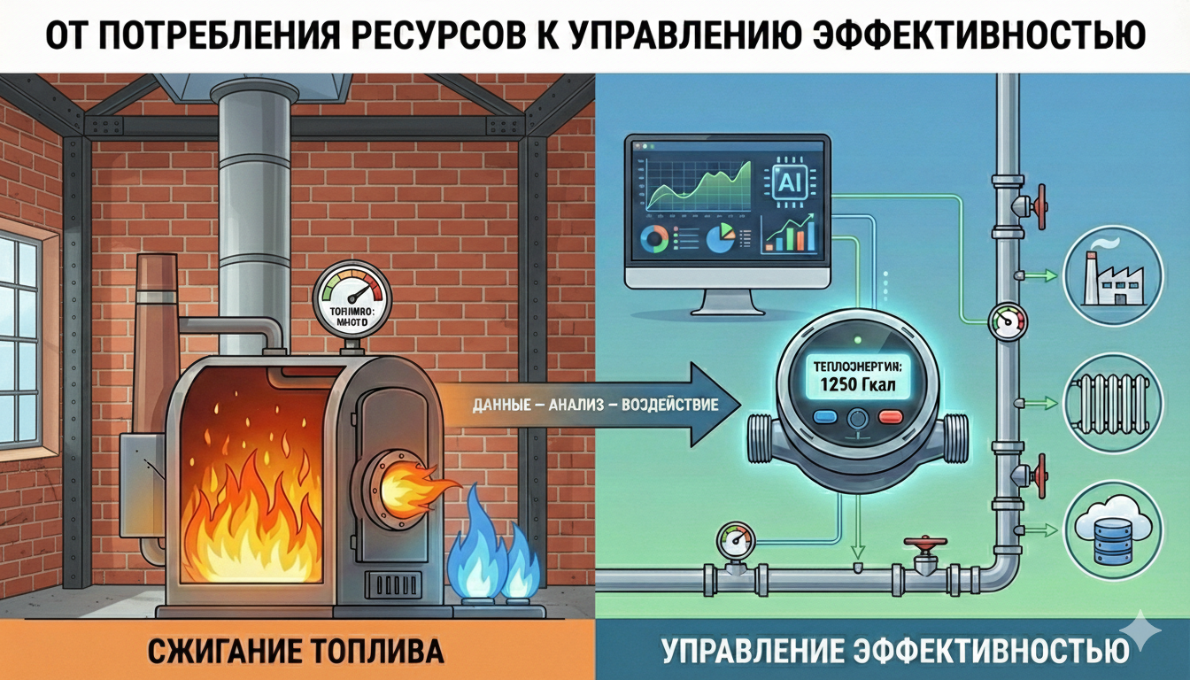 Инструментальный учет тепловой энергии как базис системы энергетического менеджмента и верификации энергосберегающих мероприятий